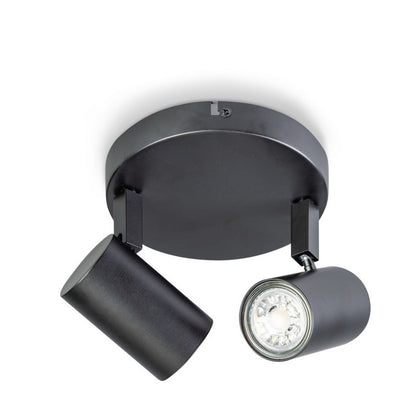 ETH The Common 2L-Spot GU10 rond 05-SP2337-30 Mat Zwart