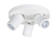 Oliver 3-lichts Spot Rond IP44 Mat Wit