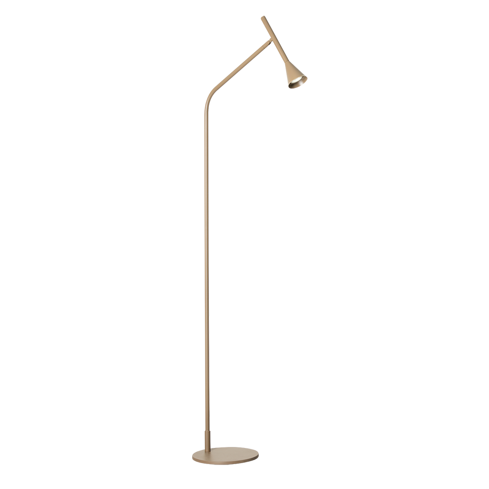 ETH ETH Kim Vloerlamp 1x GU10 05-VL8016-95 Taupe - De Smid Verlichting