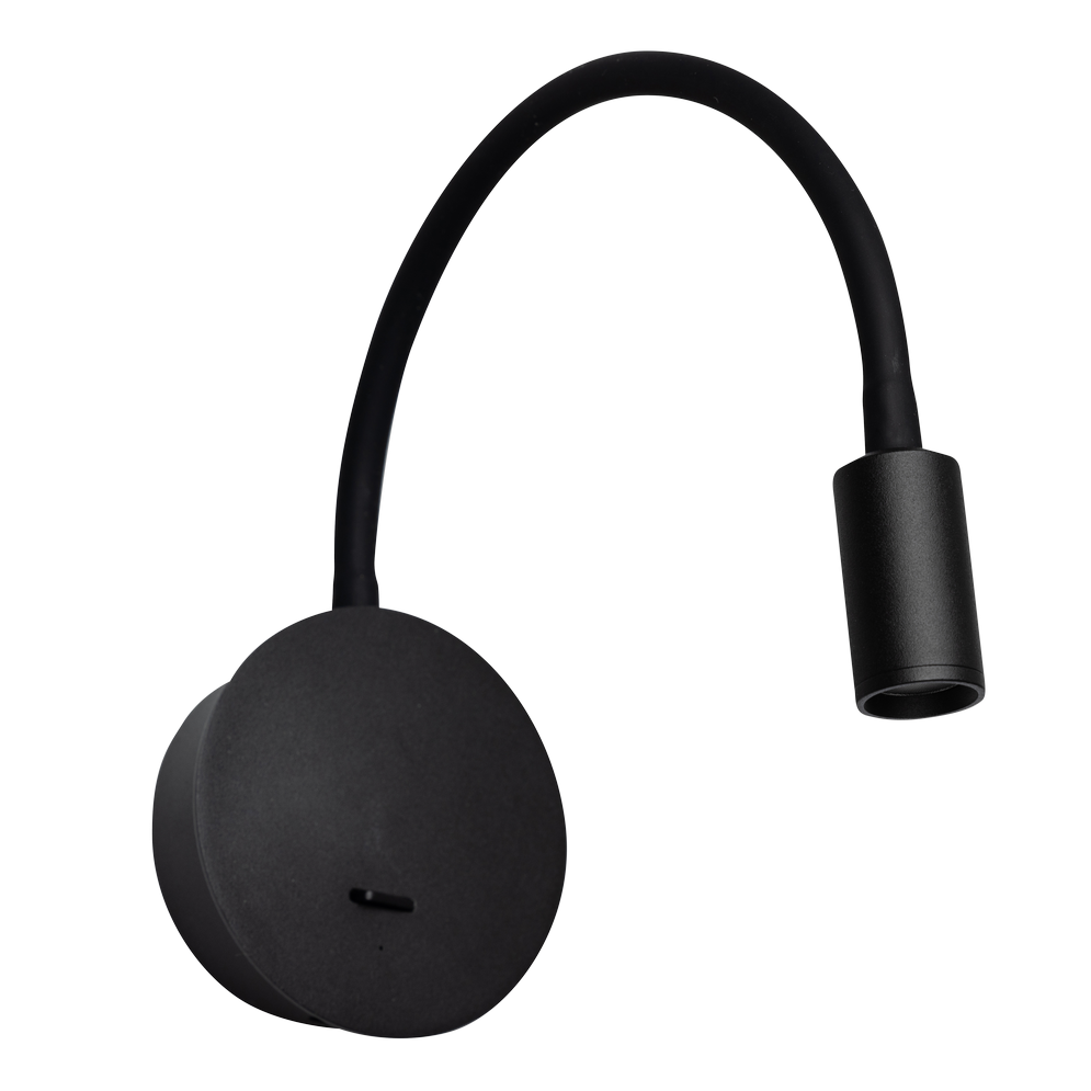 ETH Wiflex Wandlamp Spot 3-Stappen Dimbaar RA90 05-WL1102-30 Zwart - De Smid Verlichting