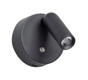 ETH Wispo Wandlamp Spot Dimbaar RA90 Zwart