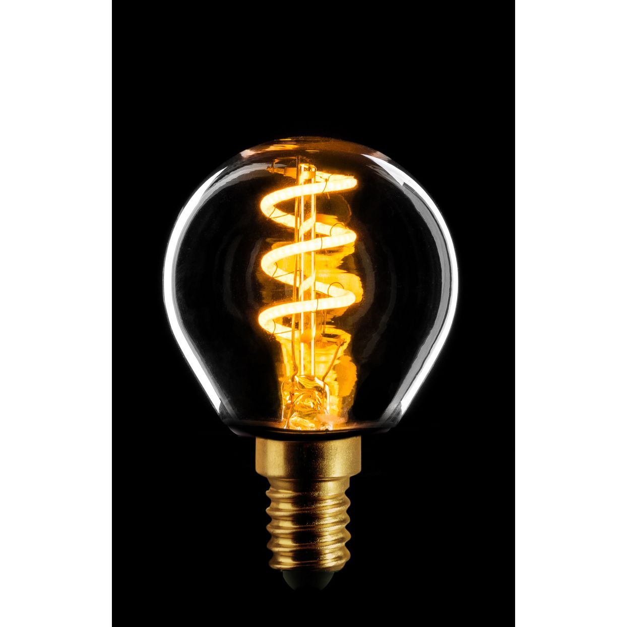 ETH Kogel spiraal filament lichtbron LED 4w E14 230v 2200k dimbaar Helder 6-306399 - De Smid Verlichting