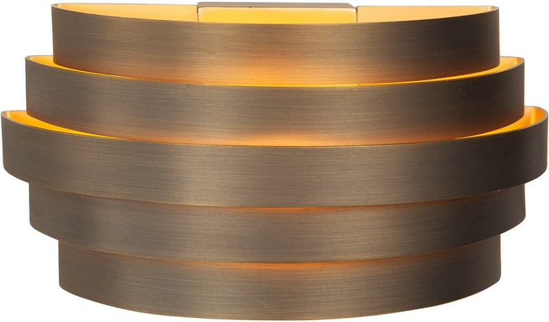 Highlight Scudo 25cm Wandlamp Brons W3641.32