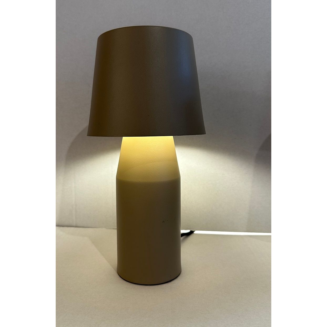 Eth Aron Moderne Tafellamp E27 Brons/Bruin 05-TL3247-02 - De Smid Verlichting