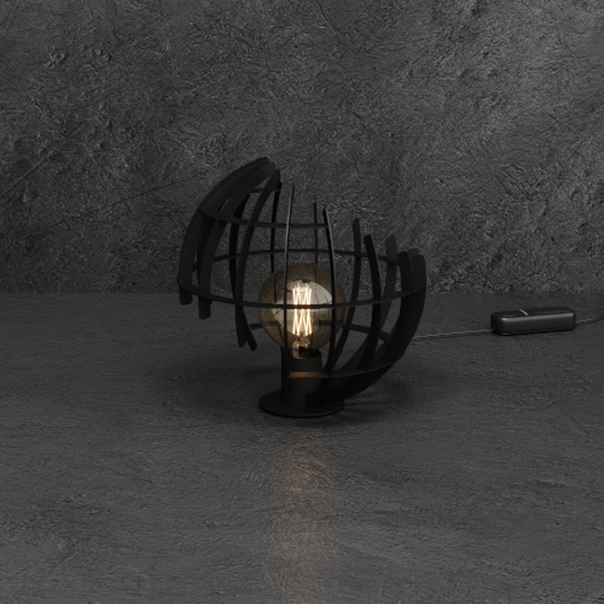 Ztahl Terra Tafellamp Laag Ø35cm 2411-Platinum