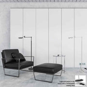Steinhauer Soleil Accu Vloerlamp 3515ST 6watt/1000lumen Staal