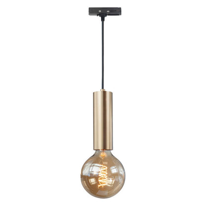 Track 1-Lichts Perugia Pendel E27 + adapter Mat Goud