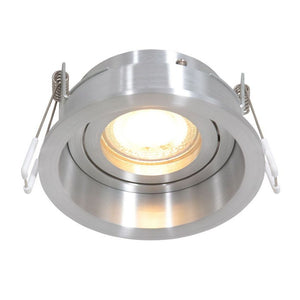 Steinhauer Pélite Inbouwspot rond 3371ST Staal (RVS-Look)