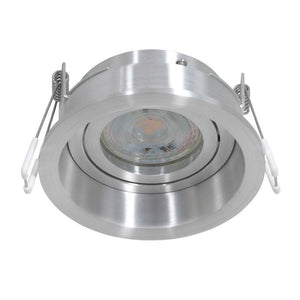 Steinhauer Pélite Inbouwspot rond 3371ST Staal (RVS-Look)