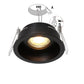 Steinhauer Pélite Inbouwspot rond 3371ZW Zwart