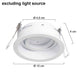 Steinhauer Pélite Inbouwspot rond 3371W Wit