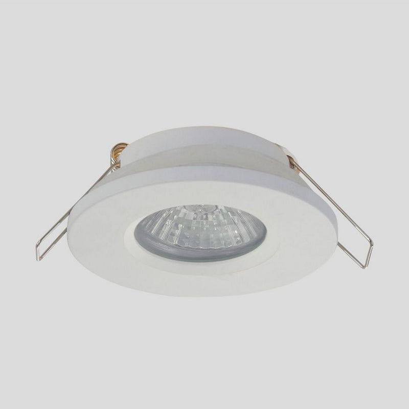 Steinhauer Pélite Inbouwspot rond Wit IP44