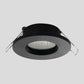 Badkamer Inbouwspot rond Zwart IP44