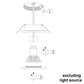 Badkamer Inbouwspot rond Zwart IP44