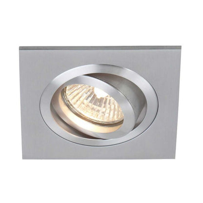 Steinhauer Inbouwspot Pélite spot 7305ST Staal (RVS-Look) 10 x 10