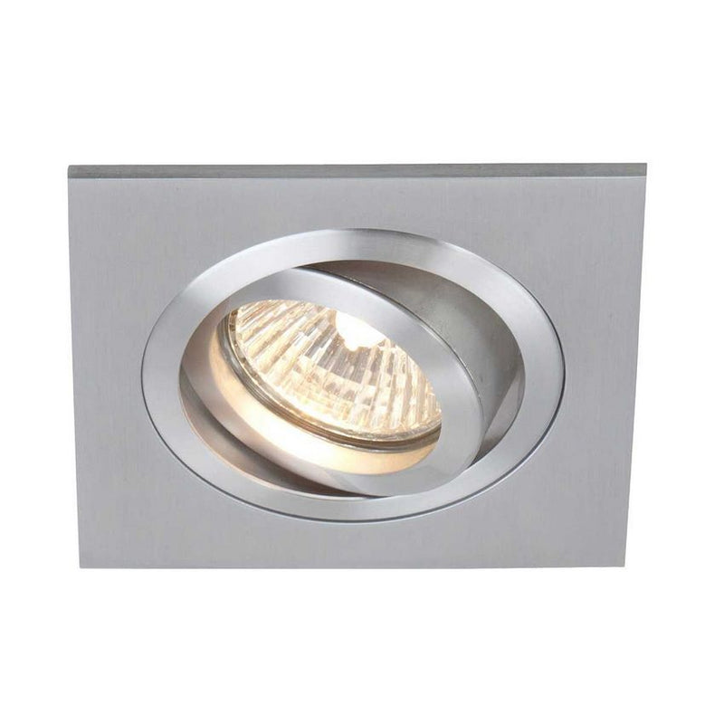 Steinhauer Inbouwspot Pélite spot 7305ST Staal (RVS-Look) 10 x 10