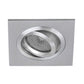 Steinhauer Inbouwspot Pélite spot 7305ST Staal (RVS-Look) 10 x 10