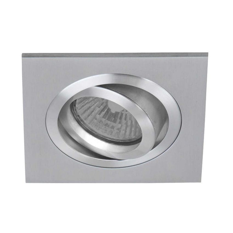 Steinhauer Inbouwspot Pélite spot 7305ST Staal (RVS-Look) 10 x 10