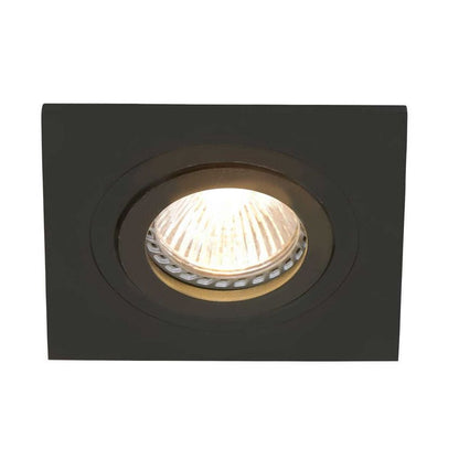 Steinhauer Inbouwspot Pélite spot 7305ZW Zwart 10 x 10