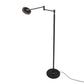 Steinhauer Turound Vloer/Leeslamp 3082ZW Zwart