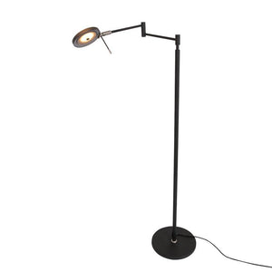 Steinhauer Turound Vloer/Leeslamp 3082ZW Zwart