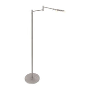 Steinhauer Turound Vloer/Leeslamp 3081ST Staal (Geborsteld metaal)