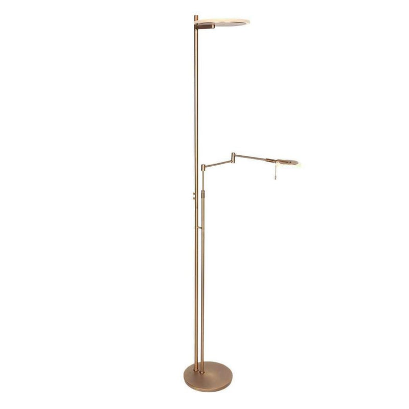 Steinhauer Turound LED 2L-Vloerlamp 2663BR Brons