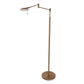 Steinhauer Turound LED 1L-Vloer-Leeslamp 3082BR Brons