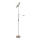 Steinhauer Soleil 2-Lichts Vloerlamp 183cm Geborsteld Staal 3258ST