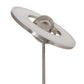 Steinhauer Soleil 2-Lichts Vloerlamp 183cm Geborsteld Staal 3258ST