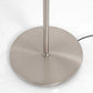 Steinhauer Soleil 2-Lichts Vloerlamp 183cm Geborsteld Staal 3258ST