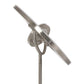 Steinhauer Soleil 2-Lichts Vloerlamp 183cm Geborsteld Staal 3258ST