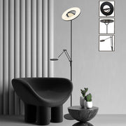 Steinhauer Soleil 2-Lichts Vloerlamp 183cm Zwart 3258ZW