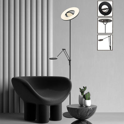 Steinhauer Soleil 2-Lichts Vloerlamp 183cm Zwart 3258ZW