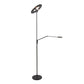 Steinhauer Soleil 2-Lichts Vloerlamp 183cm Zwart 3258ZW