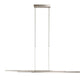 Steinhauer Zelena Motion Hanglamp LED 7970ST Geborsteld Staal