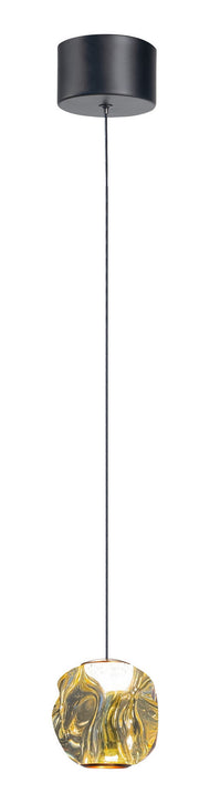 Highlight Melina 1-Lichts Hanglamp 4.8W 2700K Zwart/Goud dimbaar H5180.01