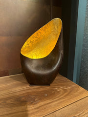 Leclercq en Bouwman Nature tafellamp Groot 1-lichts Corten Gold/Shiny Gold LB999/1TL-L-CG