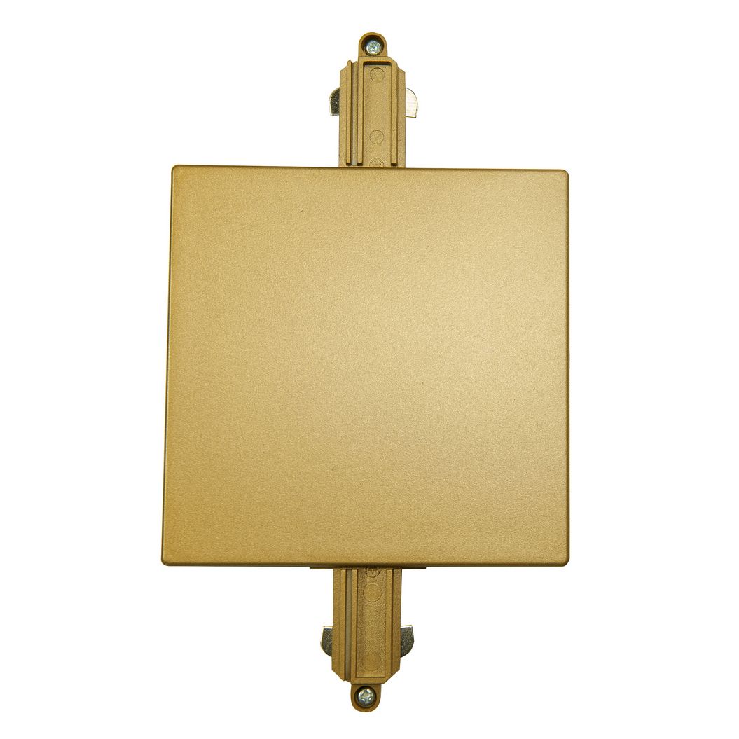 Highlight O1141.32 Midden Voeding Centraaldoos afdekplaat 2 aansluitingen Brons - De Smid Verlichting