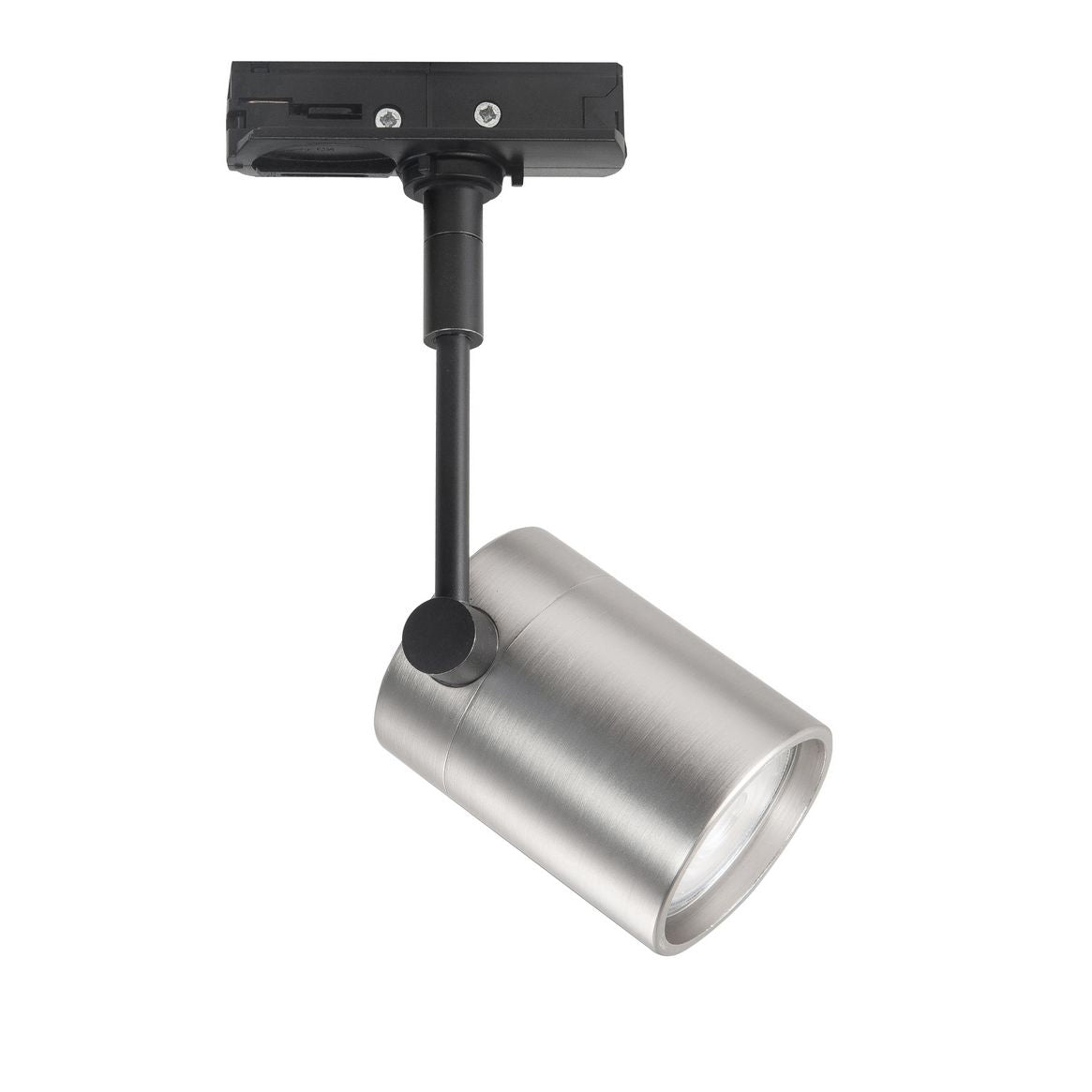 Fanfare Track Rail Spot GU10 Nikkelmat/Zwart excl. Lichtbron - De Smid Verlichting