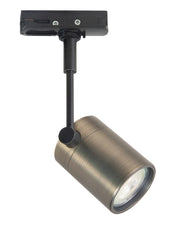 Fanfare Track Rail Spot GU10 Brons/Zwart excl. Lichtbron