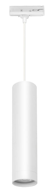 Perugia Hanglamp Track rail GU10 + Adapter Wit excl.lichtbron