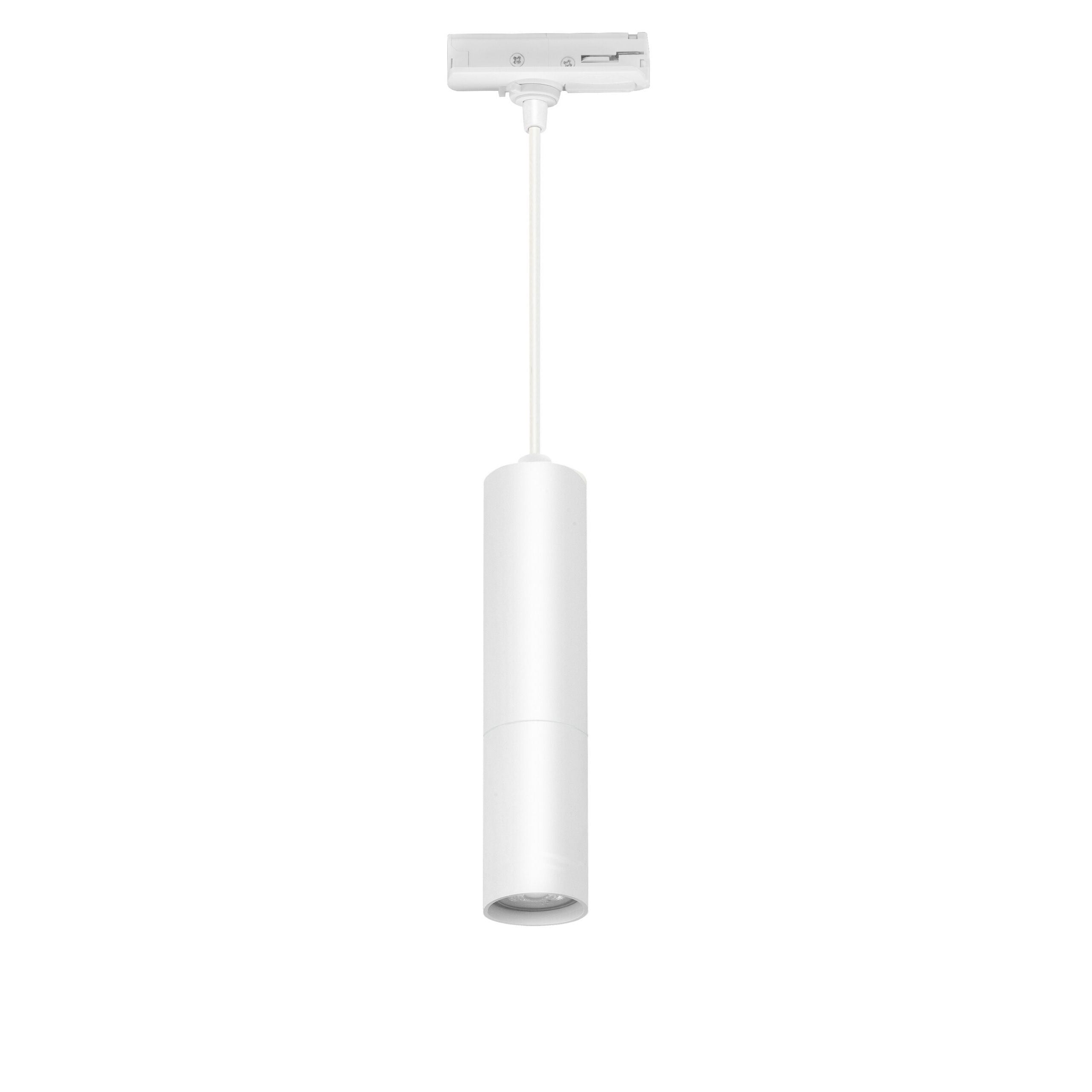 Track Trend Mini Hanglamp Spot Ø35mm GU10 +Adapter Wit - De Smid Verlichting