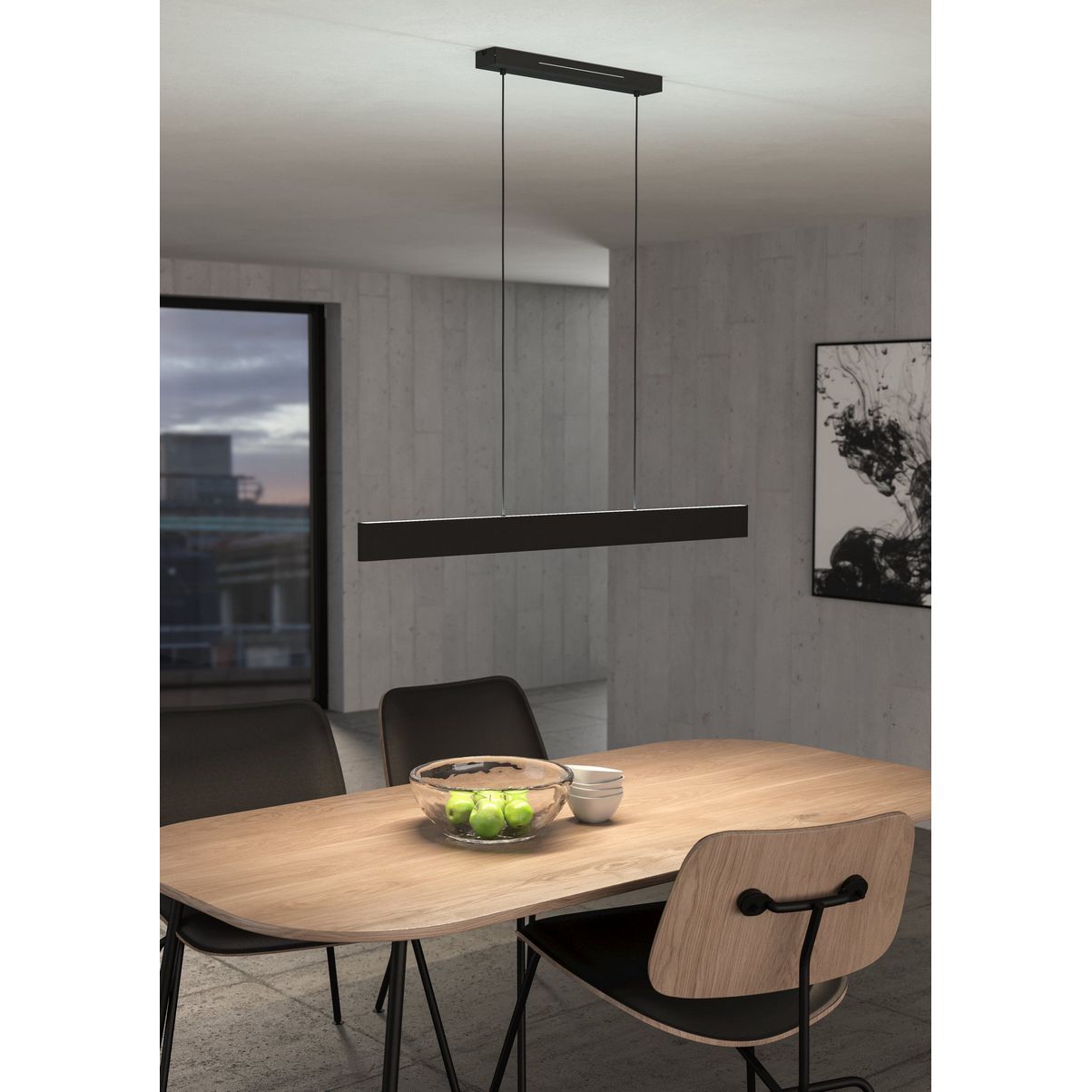 Andreas-Z Hanglamp Zwart Zigbee Connect - De Smid Verlichting