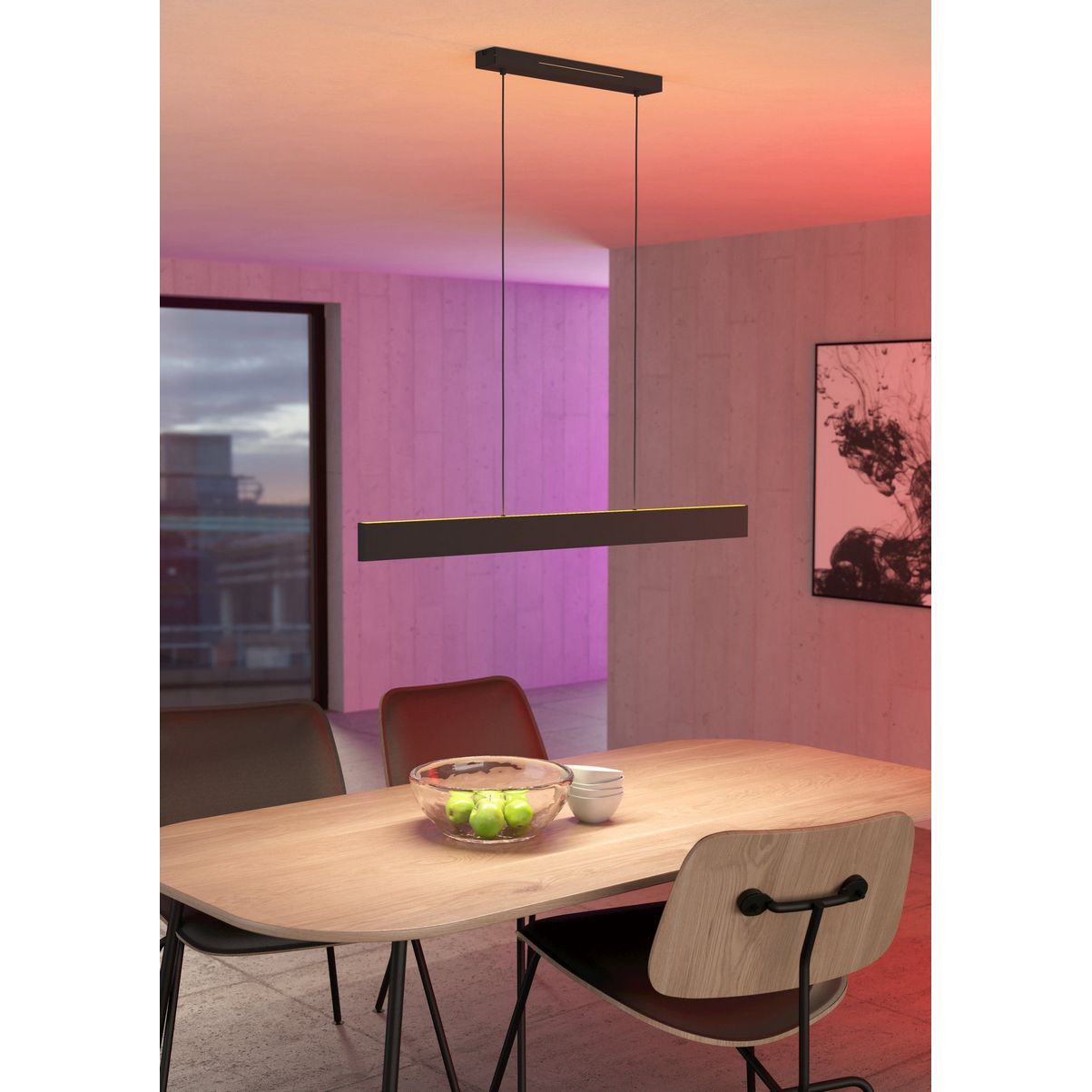 Andreas-Z Hanglamp Zwart Zigbee Connect - De Smid Verlichting