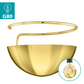 Eglo lichtbronreflector goud Ø 82 mm geschikt voor lichtbron (G80  Ø80mm)