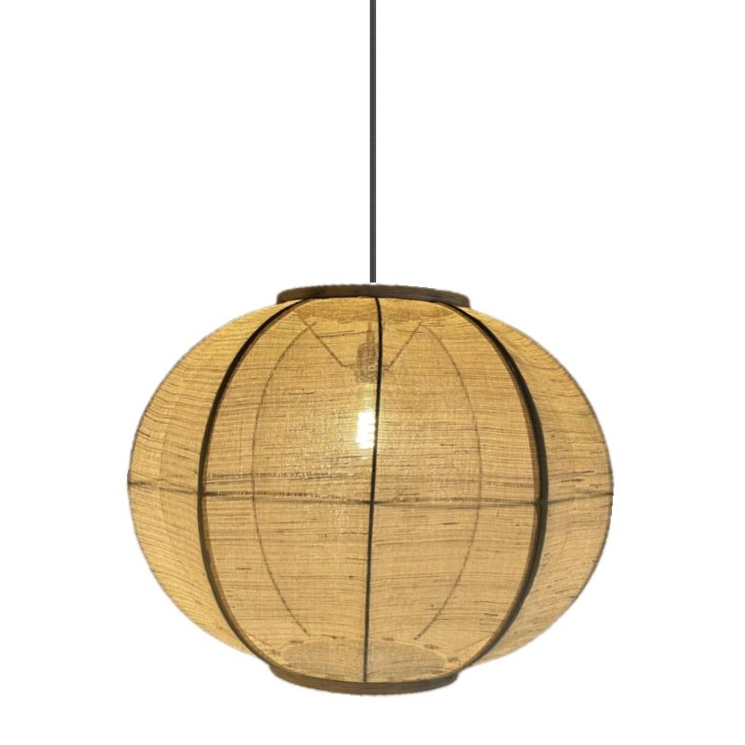 Fabric Hanglamp Sand 48cm - De Smid Verlichting