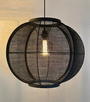 ETH Fabric Hanglamp Zwart 48cm 05-HL4039-30