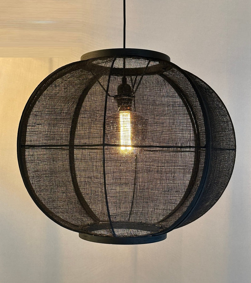 Fabric Hanglamp Ø68cm Zwart