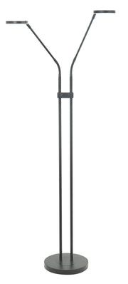 Palma LED 2-Lichts Vloerlamp V4002.01 Zwart